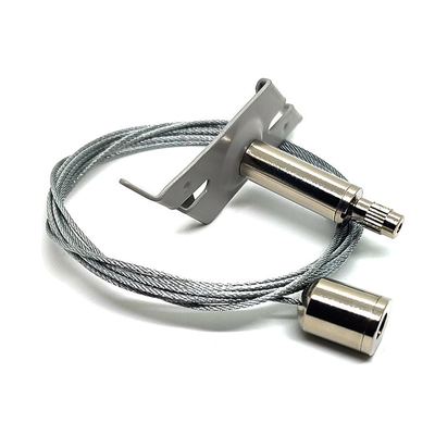 Colocaciones de aluminio de la luz del alambre de la suspensión del agarrador del alambre del canal del LED con el montaje de los clips