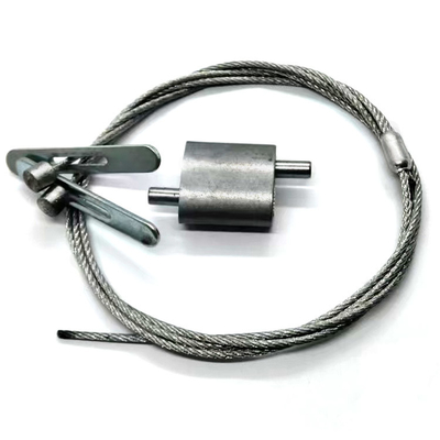 Soportes de cable de aluminio de latón de bucle ajustable fáciles de usar