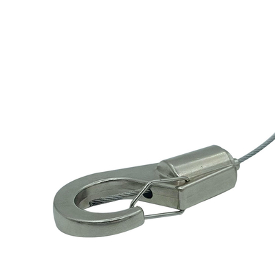 Soportador de cable personalizado OEM con gancho de resorte para el sistema de suspensión de cable