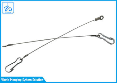 Ahogadores de la honda de la cuerda de alambre de acero del cable con los ojeteador para la suspensión Plafond