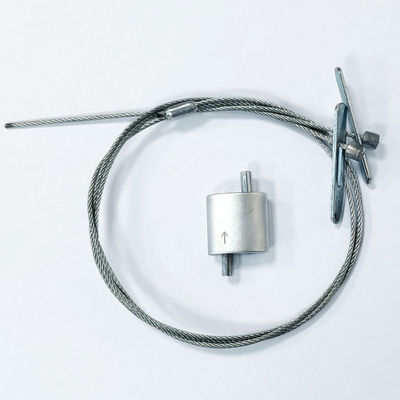 Colocaciones colgantes de la luz de Kit Steel Wire Cable Gripper de la suspensión del estilo de Y