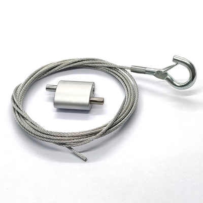 Sistemas colgantes de colocación del alambre del agarrador del cable de gancho para los equipos colgantes de Contruction