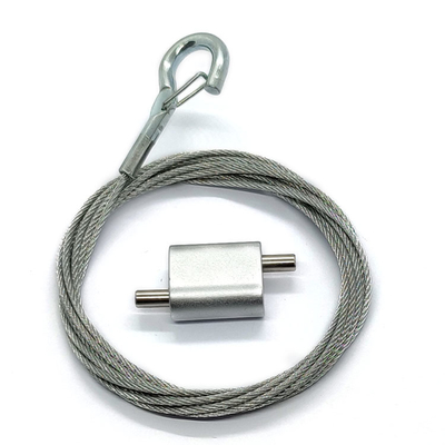 Techo LED del agarrador del cable que enciende el agarrador de iluminación de acero inoxidable del cable de los accesorios de la colocación del agarrador del cable