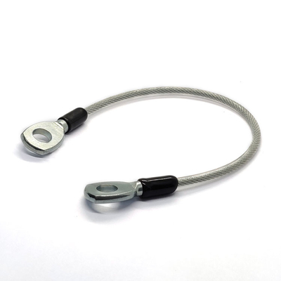 Cuerda de acero para encender la cuerda de alambre de acero inoxidable flexible Rod With Eyelet