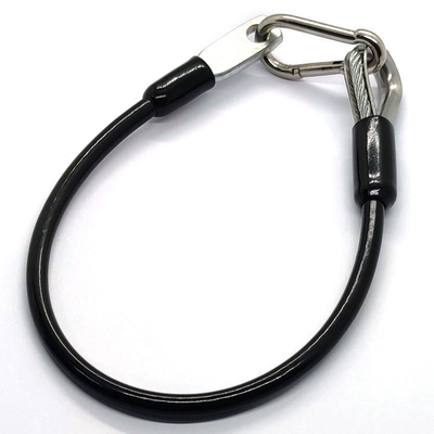 La herramienta de la honda de la cuerda de alambre de la seguridad con los ojeteador sellados engancha equipos colgantes de la primavera