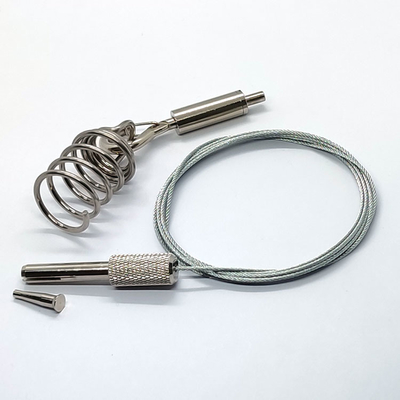 El espiral del techo ancla la suspensión ajustable Kit For Industrial del agarrador del cable