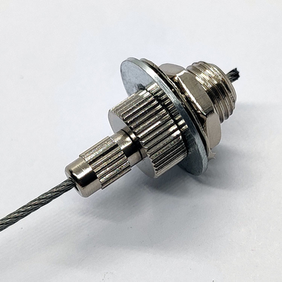 Abrazadera de Kit Aircraft Cable Brass Gripper de la suspensión del LED Ligting para el cable colgante