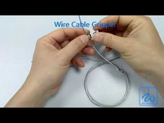 sujetacables, sistema de suspensión por cable de acero