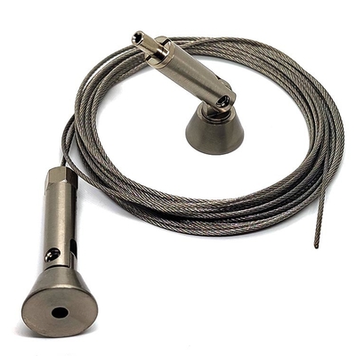 Alambre colgante del agarrador del cable ajustable de la honda de la cuerda de alambre de Kit With Galvanized Winch Cable de la suspensión del aire
