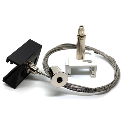 Clip de aluminio del panel de Kit Wire Cable Gripper With de la suspensión de la luz de techo de la pista de XTSC