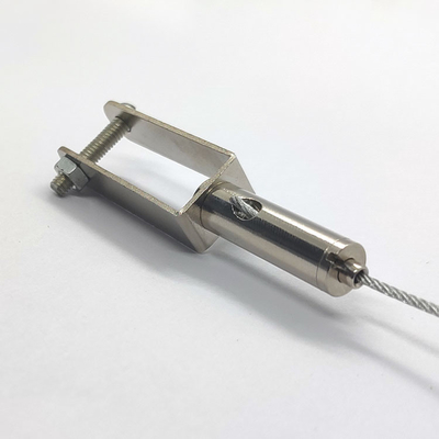 Agarrador del cable de la abrazadera de la exhibición del estallido para los accesorios de cristal