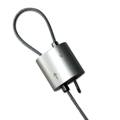 Trapecio de acero del cable del lazo doble ajustable urbano del trapecio afianzar los clips intermediarios del agarrador con abrazadera