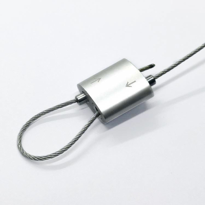Trapecio de acero del cable del lazo doble ajustable urbano del trapecio afianzar los clips intermediarios del agarrador con abrazadera