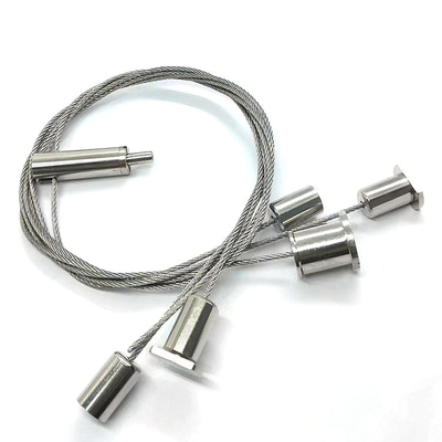 Agarrador de la cuerda de alambre de la cerradura del cable que enciende el cable de la suspensión de la suspensión del techo de los accesorios