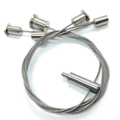 Agarrador de la cuerda de alambre de la cerradura del cable que enciende el cable de la suspensión de la suspensión del techo de los accesorios