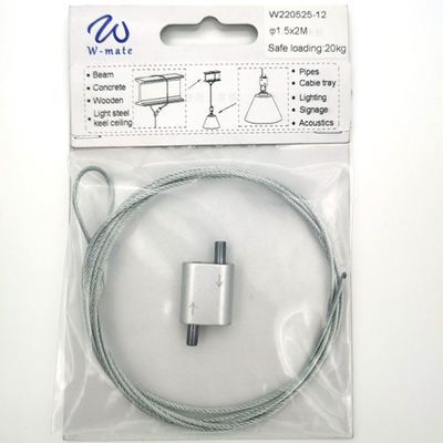 Suspensión libre Kit Gripper Cable Display System de las herramientas para las imágenes y la iluminación caseras colgantes