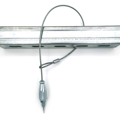 Suspensión de la fijación de Supportage que cuelga ojeteador de la cuerda de Kit With Stainless Steel Wire y la suspensión del cable del agarrador
