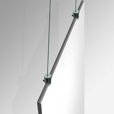 Sistema de visualización de autoretención de cobre amarillo de aluminio del cable de alambre para la señalización y la imagen de la publicidad