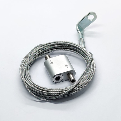Cuerda de alambre con la suspensión Kit From Concrete Ceiling de la fijación del extremo del ojeteador de 90 grados