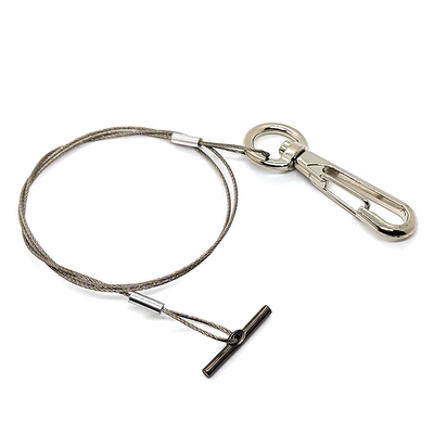 El mejor pote ajustable de la planta de la cuerda de alambre de acero de la calidad que cuelga Kit With Hook For Safety