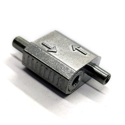 Conector de agarre de cable de aluminio de latón anodizado natural para todas las conexiones
