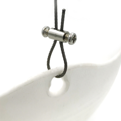 El pequeño agarrador del cable de colocación con la cuerda ajustable de alambre de los tornillos de cierre acorta el equipo de la suspensión del alambre