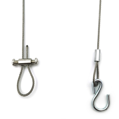 El pequeño agarrador del cable de colocación con la cuerda ajustable de alambre de los tornillos de cierre acorta el equipo de la suspensión del alambre