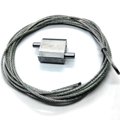 Alta solución catenaria de tracción de la ejecución de la HVAC de Kit For Lighting And de la cerradura de la fuerza del agarrador bidireccional doble ajustable del cable