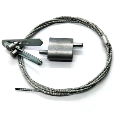 Alambre de alta resistencia que cierra el sistema de suspensión sísmico de acero del soporte de la modificación del agarrador del cable