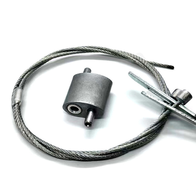 Alambre de alta resistencia que cierra el sistema de suspensión sísmico de acero del soporte de la modificación del agarrador del cable