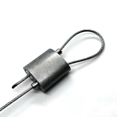 Alambre de alta resistencia que cierra el sistema de suspensión sísmico de acero del soporte de la modificación del agarrador del cable