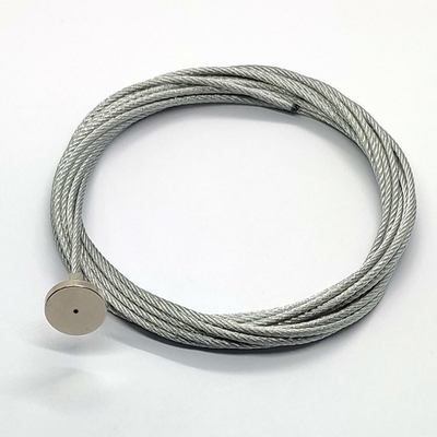 Honda flexible 7X7 Lanyard Stainless Steel Wire Rope del cable de alambre del terminal de la forma de T