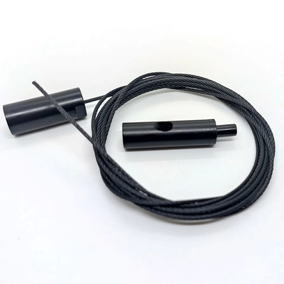 Kit de suspensión de pinza de cable de iluminación de cadena con pinza de cable para luces de panel LED
