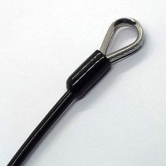 Herramienta de eslinga de cuerda de alambre de seguridad con gancho de ojales