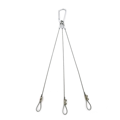 Accesorios de cuerda de alambre de acero abrazaderas de cuerda de alambre de cable