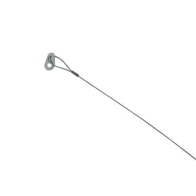 Sling de cuerda de alambre de acero con gancho para iluminación de la pantalla y colgar