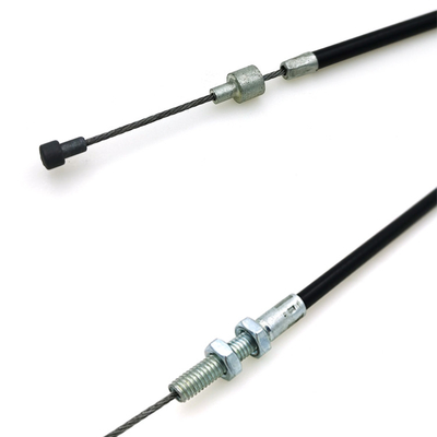 Venta al por mayor de cables internos de alambre de acero flexible, cables de control del acelerador del freno con accesorios de extremo