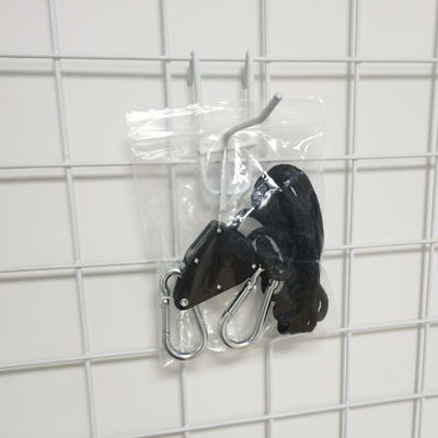 Proveedor de cuerda cuerda de trabajo pesado ratón ajustable pesado 1/8&quot; colgador de cuerda