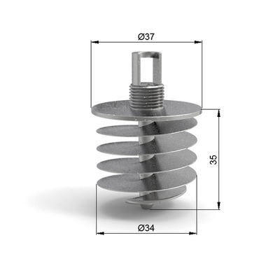 Anclado de absorción del techo Kit de suspensión ajustable Conectar gancho de seguridad