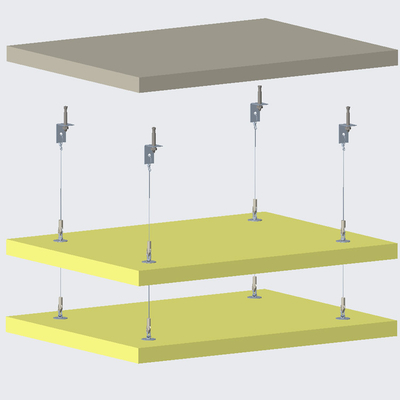 Anclado de absorción del techo Kit de suspensión ajustable Conectar gancho de seguridad