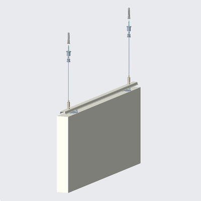 Material absorbente del sonido Sistema de suspensión eficiente Construcción flexible Techo absorbente del sonido