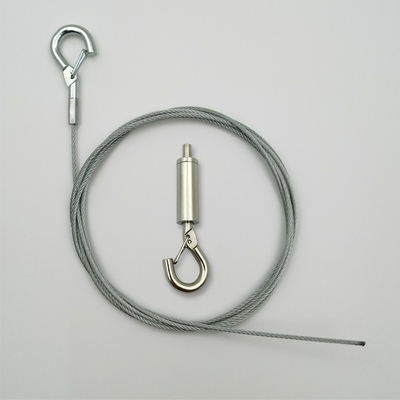 T Bar Twist Clip con fijación de extremo de cañón de agarre para rejilla de techo suspendida