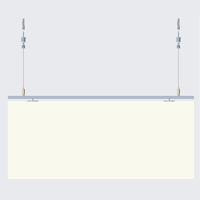 Material absorbente del sonido Sistema de suspensión eficiente Construcción flexible Techo absorbente del sonido