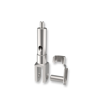 Clampada ajustable en forma de U de 1,2 a 2,0 mm para lámparas de pantalla de panel de suspensión de techo