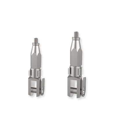 Sistema colgante agarre de cable U-clampada duradera 1.2-2.0MM Sostener el techo acústico