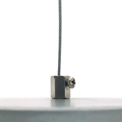 Soportes de cables de alambre para construcción y exhibición con kit de suspensión