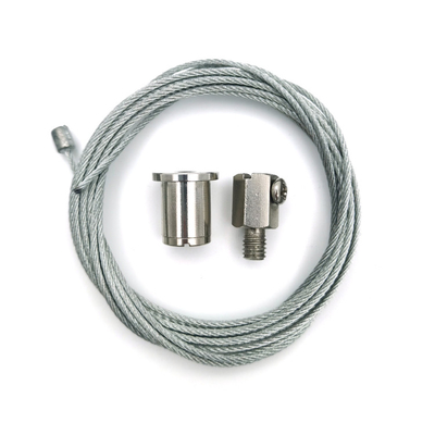 Soportes de cables de alambre para construcción y exhibición con kit de suspensión