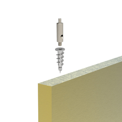 Paneles de pared de absorción de sonido acústico personalizables con kit de alambre ajustable para paneles de techo con led