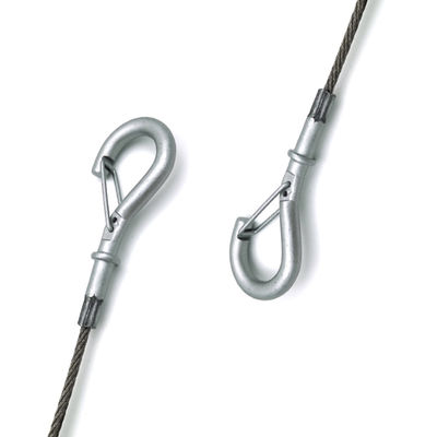 Kit de suspensión para altavoz colgante Cable de acero inoxidable de seguridad para altavoz de techo Montado en el techo Agregue seguridad para luz colgante, cámara de bloqueo, altavoz de bricolaje en el vestíbulo, bar, exposición, tienda