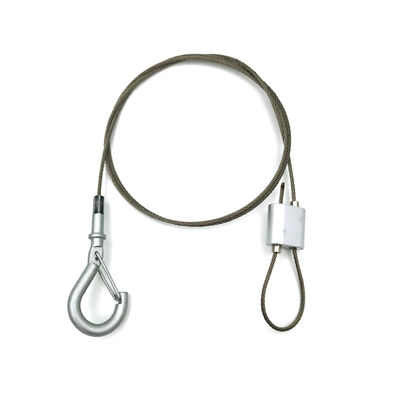 Sistema de cableado de suspensión de conductos para ventilación